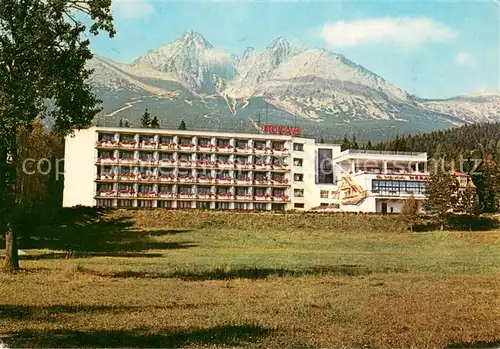 AK / Ansichtskarte Vysoke_Tatry Gewerkschaftserholungsheim Morava Vysoke Tatry