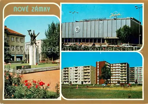 AK / Ansichtskarte Nove_Zamky Gottwaldovo namestie Obchodny dom Jednoty  Nove_Zamky