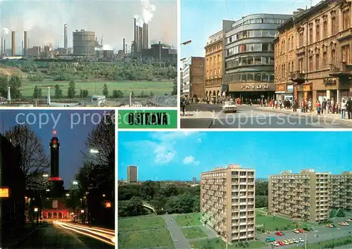 AK / Ansichtskarte Ostrava_Maehrisch_Ostrau Nove hut Klementa Gottwalda Nova radnice 