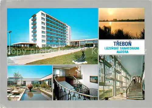 AK / Ansichtskarte Trebon_Czechia Lazenske Sanatorium Aurora 