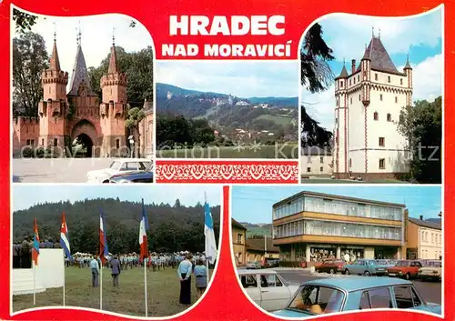 AK / Ansichtskarte Hradec_nad_Moravici Teilansichten Hradec_nad_Moravici