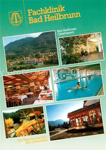 AK / Ansichtskarte Bad_Heilbrunn Fachklinik f. Physikalische Medizin u. Med. Rehabilitation Bad_Heilbrunn