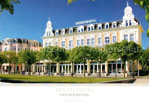 AK / Ansichtskarte Ahlbeck_Ostseebad Ostseehotel Ahlbeck_Ostseebad