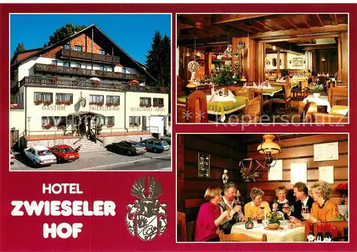 AK / Ansichtskarte Zwiesel__Niederbayern Hotel Restaurant Zwieseler Hof Gaststuben 
