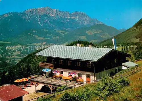 AK / Ansichtskarte Berchtesgaden Dr Beck Haus an der Jenner Mittelstation Berchtesgaden
