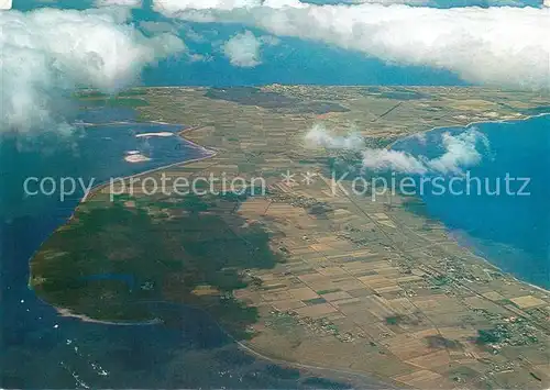AK / Ansichtskarte Insel_Sylt Fliegeraufnahme mit Morsum Archsum Keitum und Westerland Insel_Sylt