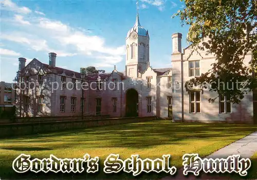 AK / Ansichtskarte Huntly_Aberdeenshire Gordans School Huntly Aberdeenshire