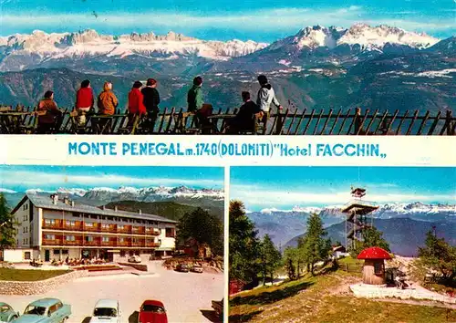 AK / Ansichtskarte Bolzano Monte Penegal Hotel Facchin Dolomiten Bolzano