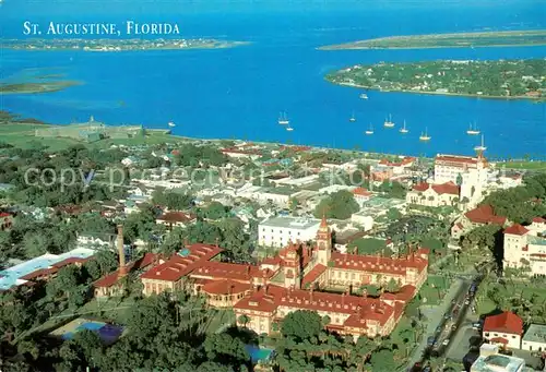 AK / Ansichtskarte St_Augustine_Florida Fliegeraufnahme 