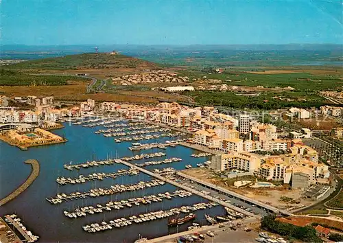 AK / Ansichtskarte Cap d_Agde Vue aerienne Cap d_Agde