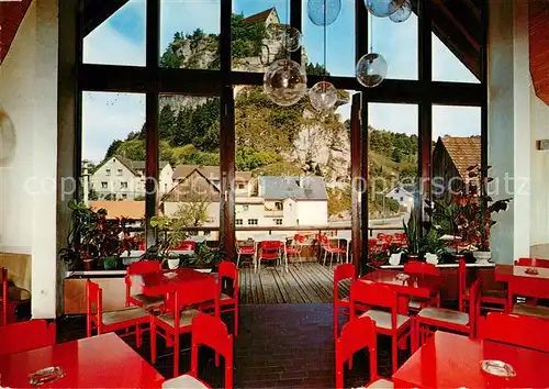 AK / Ansichtskarte Pottenstein_Oberfranken Cafe Konditorei Ferdinand Mager Gaststube Pottenstein_Oberfranken
