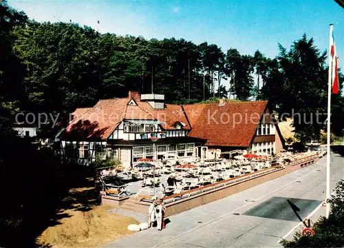 AK / Ansichtskarte Hitzacker_Elbe Hotel Restaurant Waldfrieden Hitzacker Elbe
