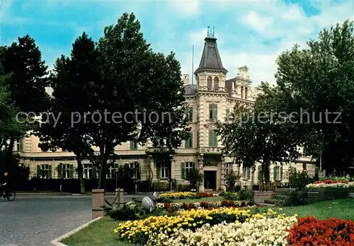 AK / Ansichtskarte Merano_Meran Piazza Mazzini Hotel Bellevue 