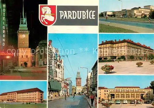 AK / Ansichtskarte Pardubice_Pardubitz Teilansichten d. Stadt Pardubice Pardubitz