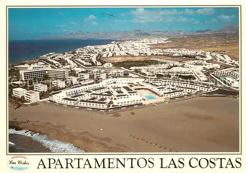 AK / Ansichtskarte Puerto_del_Carmen Fliegeraufnahme Apartementos las Costas Puerto_del_Carmen