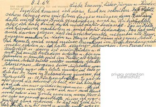 AK / Ansichtskarte Bad_Bramstedt Kurhaus Aussenansicht Bad_Bramstedt