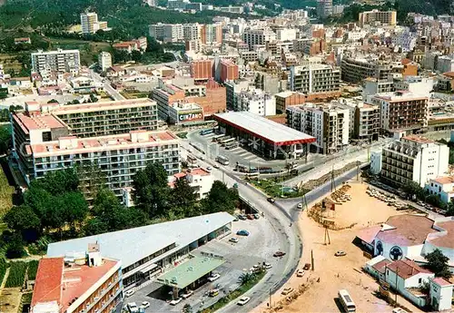 AK / Ansichtskarte Lloret_de_Mar Fliegeraufnahme Teilansicht Lloret_de_Mar