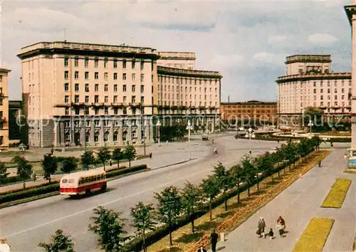 AK / Ansichtskarte Leningrad_St_Petersburg Komsomolskaja Platz Leningrad_St_Petersburg