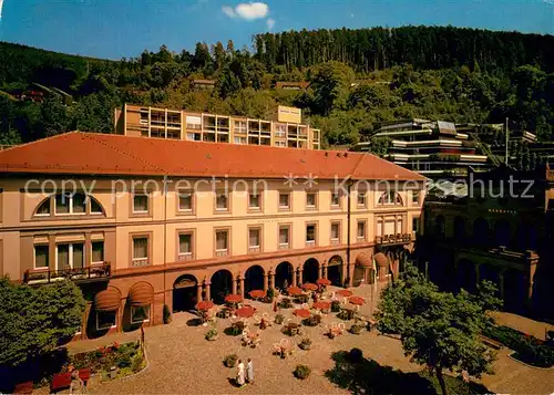 AK / Ansichtskarte Wildbad_Schwarzwald Kurplatz mit Badhotel Wildbad_Schwarzwald