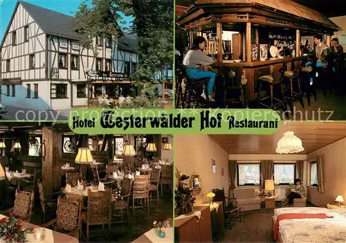 AK / Ansichtskarte Bad_Marienberg Hotel Restaurant Westerwaelder Hof Teilansichten Bad_Marienberg