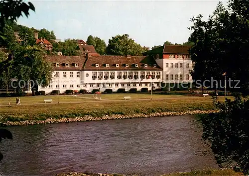 AK / Ansichtskarte Bad_Karlshafen Hotel am Kurpark Bad_Karlshafen
