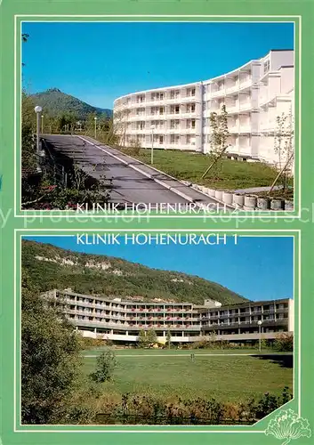 AK / Ansichtskarte Bad_Urach Klinik Hohenurach Teilansichten Bad_Urach