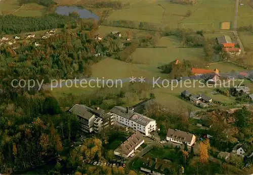 AK / Ansichtskarte Grebenhain Fliegeraufnahme Klinik Oberwald Grebenhain