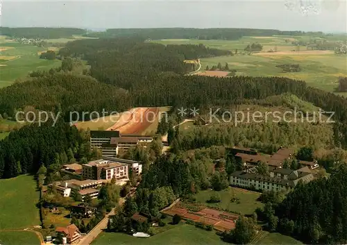 AK / Ansichtskarte Selbitz_Oberfranken Fliegeraufnahme Communitaet Christusbruderschaft Selbitz Selbitz Oberfranken