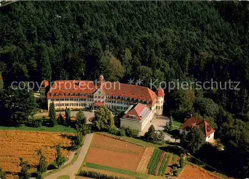 AK / Ansichtskarte Schwaebisch_Gmuend Fliegeraufnahme Christl. Erholungsheim Schoenblick Schwaebisch Gmuend