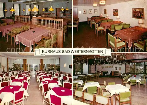 AK / Ansichtskarte Bad_Westernkotten Kurhaus Restaurant Festsaal Bad_Westernkotten