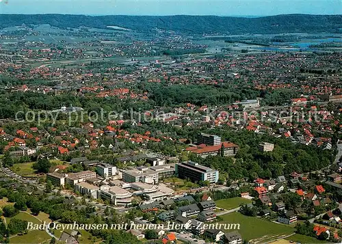 AK / Ansichtskarte Bad_Oeynhausen mit neuem Herz Zentrum Bad_Oeynhausen