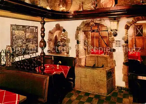 AK / Ansichtskarte Koeln_Rhein Historischer Treppchen Keller im Europa Hotel Roemerbrunnen mit Brunnenstube Koeln_Rhein