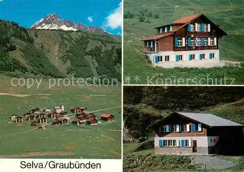 AK / Ansichtskarte Selva_Poschiavo Ferienhaeuser Vacanza und Maria Sutcrestas Selva Poschiavo