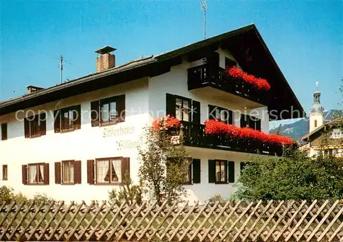 AK / Ansichtskarte Lenggries Floesserhaus Lenggries