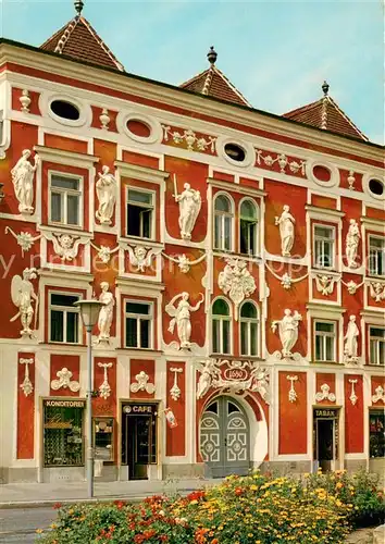 AK / Ansichtskarte Leoben Hackl Haus Leoben