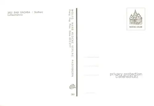 AK / Ansichtskarte Bad_Sachsa_Harz Kurort Bad_Sachsa_Harz