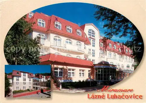 AK / Ansichtskarte Lazne_Luhacovice Miramare Hotel Lazne Luhacovice