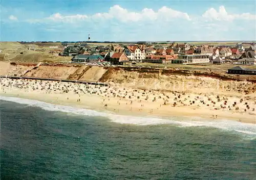 AK / Ansichtskarte Wenningstedt_Sylt Fliegeraufnahme Wenningstedt_Sylt