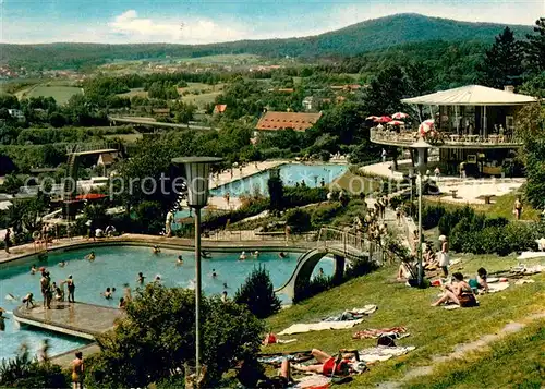 AK / Ansichtskarte Bad_Kissingen Schwimmbad Bad_Kissingen