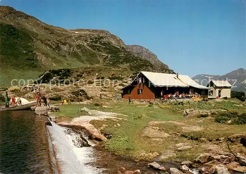 AK / Ansichtskarte Murg_Walensee_SG Berggasthaus Murgsee 