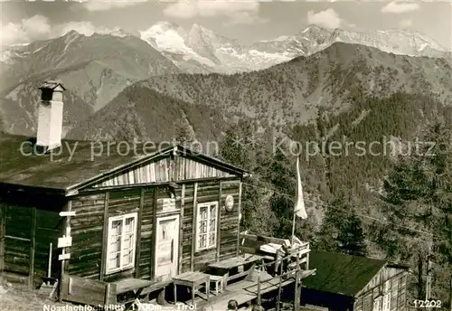 AK / Ansichtskarte Tirol_Region Noessfachlochhuette Panorama Tirol Region