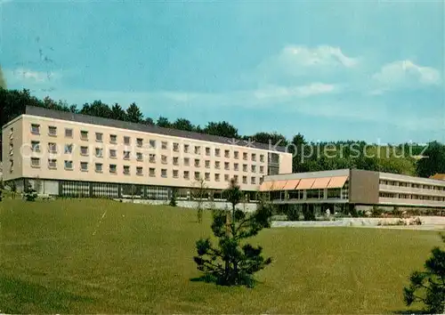 AK / Ansichtskarte Bad_Sachsa_Harz Kuranstalt Suedharz der Bundesbahn Betriebskrankenkasse Bad_Sachsa_Harz