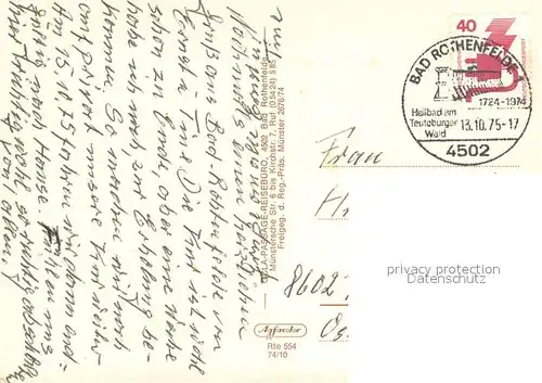 AK / Ansichtskarte Bad_Rothenfelde Freibad Gradierwerk Teutoburger Wald Bad_Rothenfelde