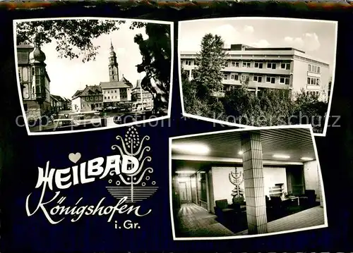 AK / Ansichtskarte Koenigshofen_Bad Heilbad Koenigshofen Details Koenigshofen_Bad