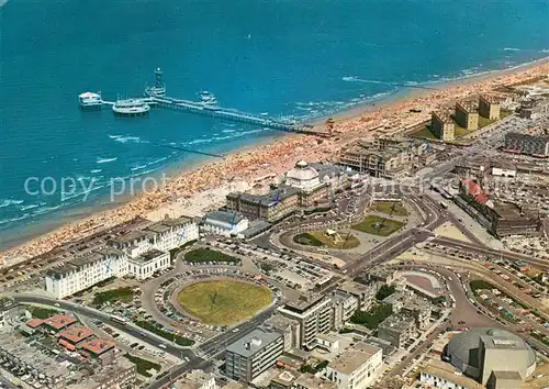 AK / Ansichtskarte Scheveningen Luchtopname pier Scheveningen