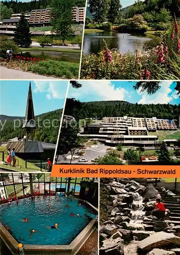 AK / Ansichtskarte Schapbach Kurklinik Kurpark Hallenbad Kurmittelhaus Schapbach