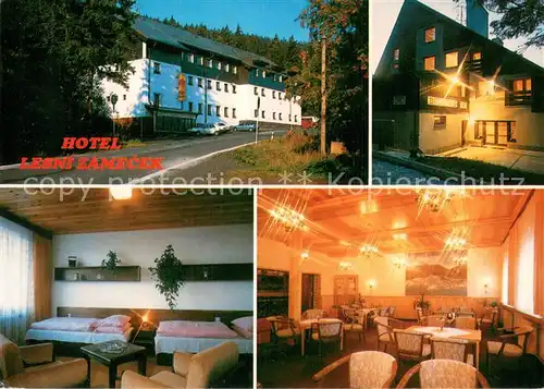 AK / Ansichtskarte Loucna_Klinovcem Hotel Lesni Zamecek Loucna Klinovcem