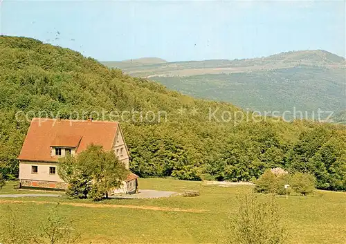 AK / Ansichtskarte Geroda Wuerzburger Karl Straub Haus am Farnsberg Geroda