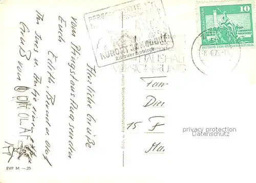 AK / Ansichtskarte Jonsdorf Nonnenfelsen Berggaststaette Blick von oben Jonsdorf