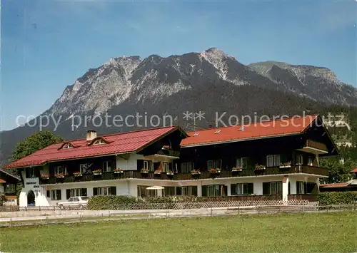AK / Ansichtskarte Oberstdorf Gaestehaus Elvia Oberstdorf